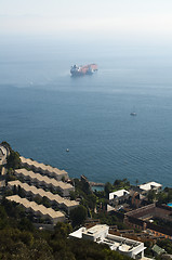 Image showing Gibraltar view from a high point