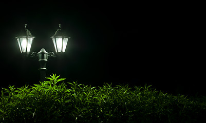 Image showing Outdoor Night lamp