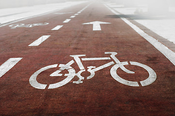 Image showing Bike lanes