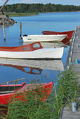 Image showing Small Boats