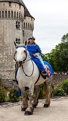 Image showing Princesses Riding Horses