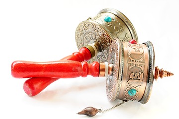 Image showing Prayer wheels