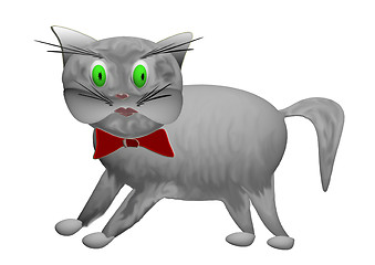 Image showing Gray cat