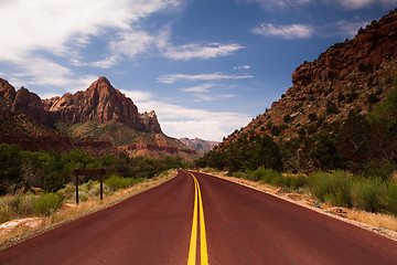 Image showing The empty road