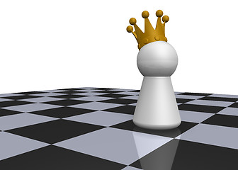 Image showing chess king