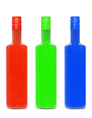 Image showing RGB bottles