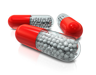 Image showing capsule pills