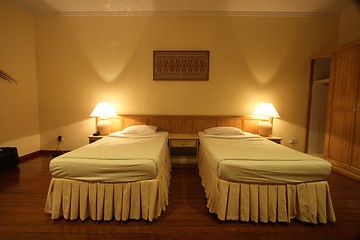 Image showing Hotel Bedroom