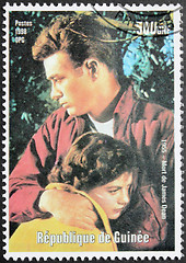 Image showing James Dean Stamp