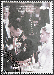 Image showing Grace Kelly and Prince Rainier III