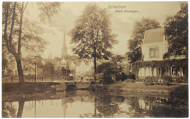 Image showing Honingen Park Postcard