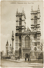 Image showing Westminster Abbey Postcard