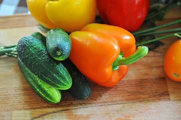 Image showing fresh vegetables