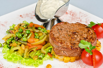 Image showing Beef steak meat