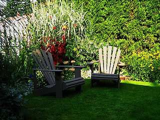 Image showing Come Sit In The Garden