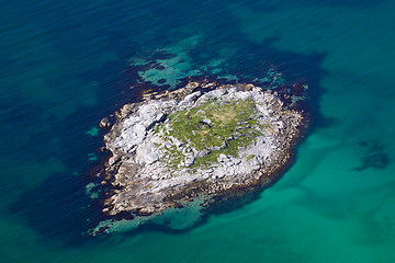 Image showing Rocky islet