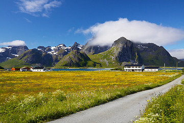 Image showing Scenic Lofoten