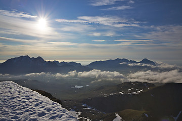 Image showing Lofoten mountains