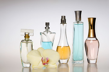 Image showing Perfume bottles