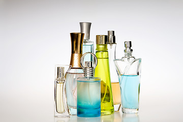 Image showing Perfume bottles