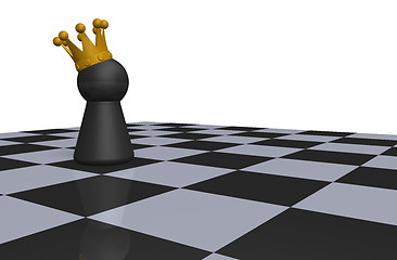 Image showing chess king