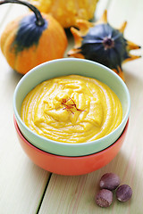 Image showing pumpkin soup