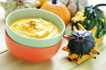 Image showing pumpkin soup