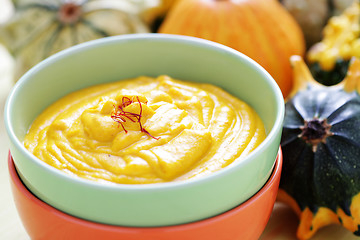 Image showing pumpkin soup