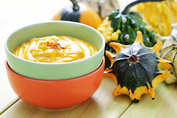 Image showing pumpkin soup