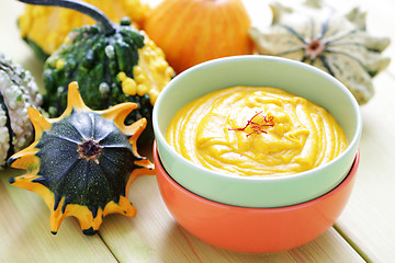 Image showing pumpkin soup