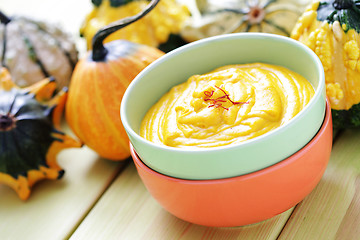 Image showing pumpkin soup