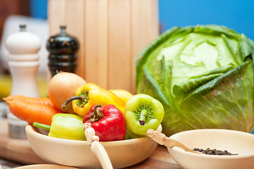 Image showing fresh vegetables