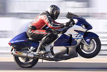 Image showing Motorcycle acceleration