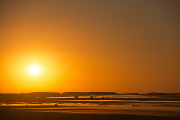 Image showing Majestic sunrise