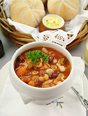 Image showing Minestrone Soup