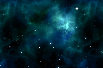 Image showing space and stars