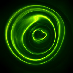 Image showing green plasma