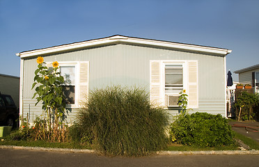 Image showing mobile homes in trailer park condominium oceanfront in Montauk L