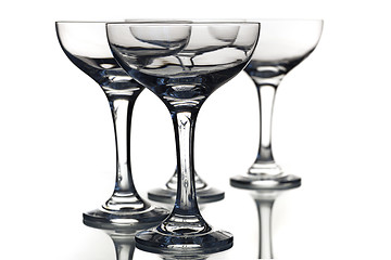 Image showing Empty glasses