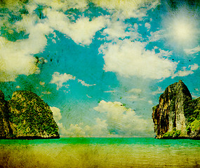 Image showing Vintage background