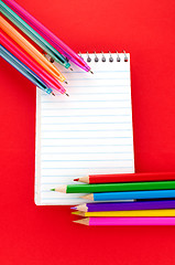 Image showing Assortment of stationery