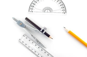 Image showing Assortment of stationery