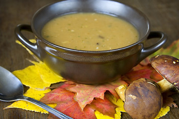 Image showing Mushroom soup