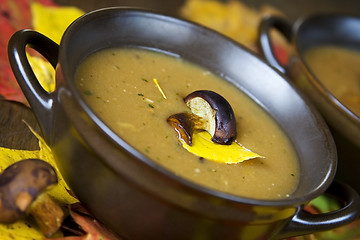 Image showing Mushroom soup