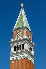Image showing St Marks campanile in Venice