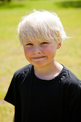 Image showing Boy outdoors