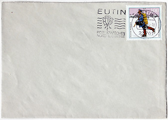 Image showing German Postman Stamp