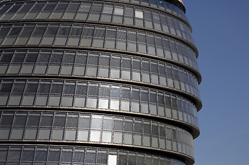 Image showing detail of the city hall building