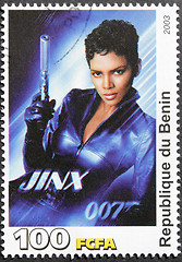 Image showing Halle Berry Stamp