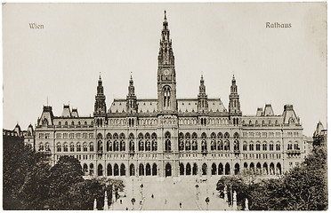 Image showing Vienna City Hall Postcard